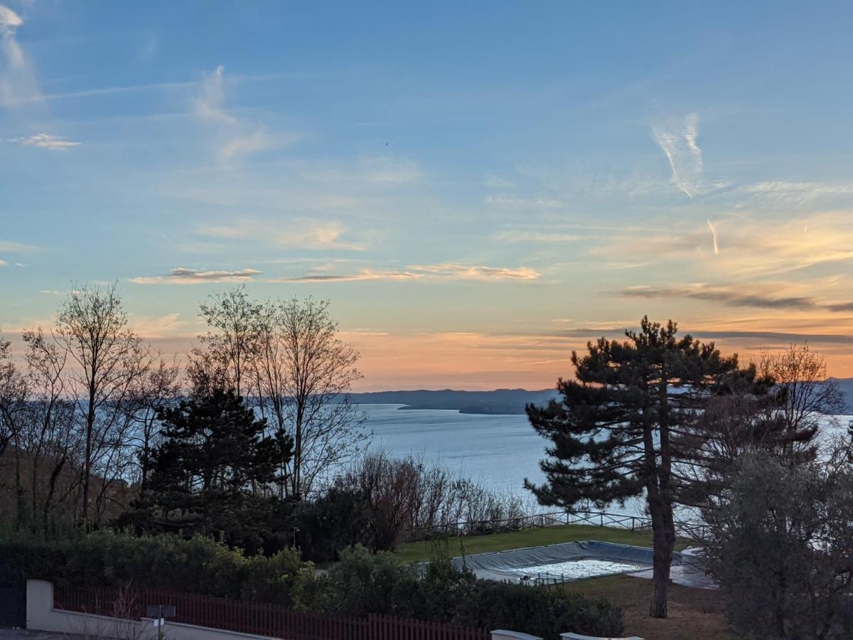 Garda Panoramic House Lägenhet Albisano Exteriör bild