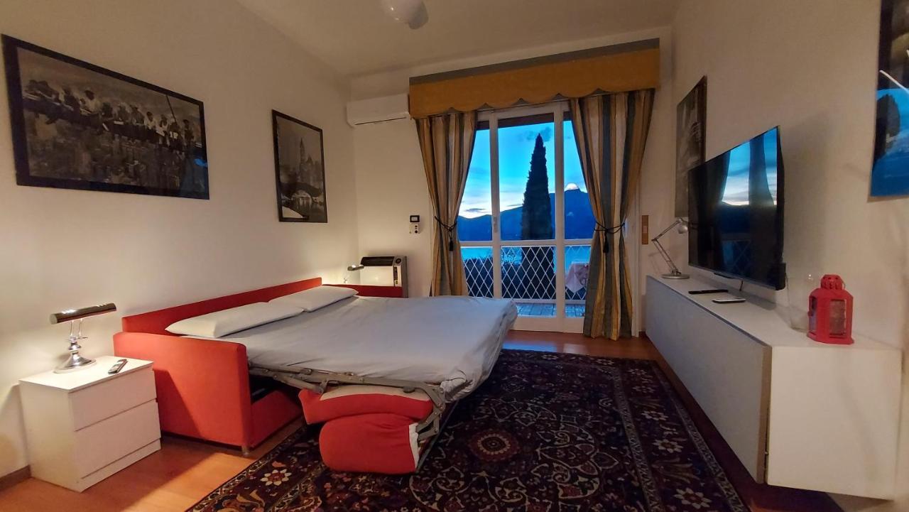 Garda Panoramic House Lägenhet Albisano Exteriör bild