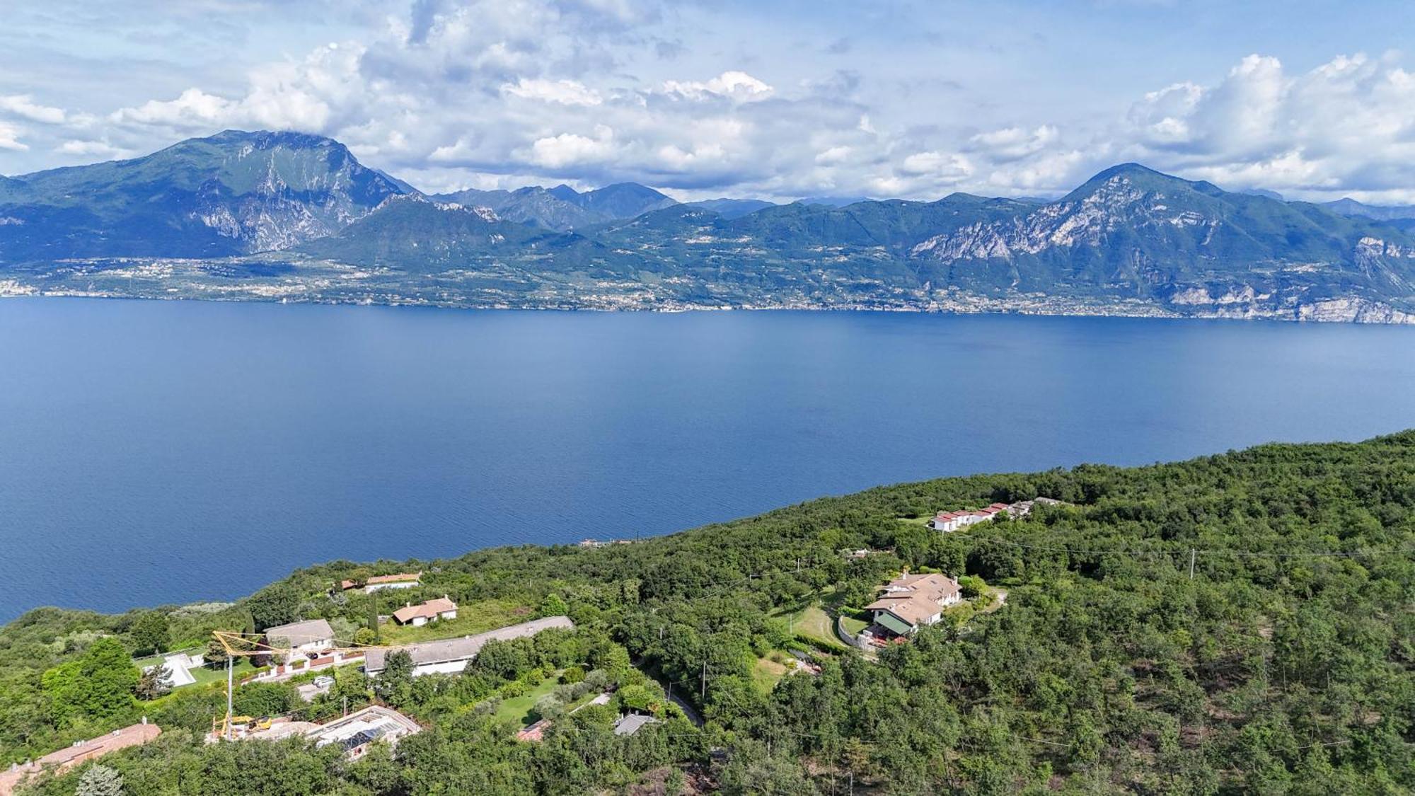 Garda Panoramic House Lägenhet Albisano Exteriör bild